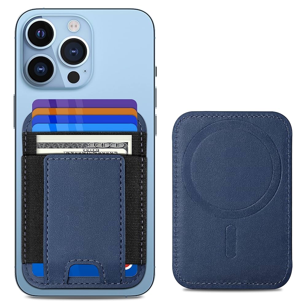 iPhone・スマホアクセサリー [Ader Error] Small Standic Magsafe Wallet Z-Blue ADERERROR - Small standic MagSafe wallet